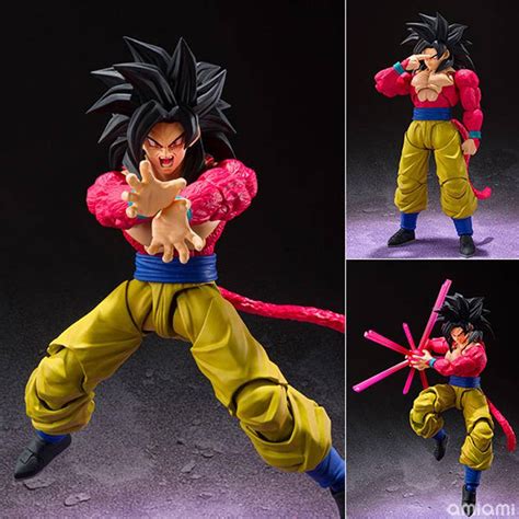 Articulado 16cm Dragon Ball SHF Goku Super Saiyan 4 PVC Action Figure