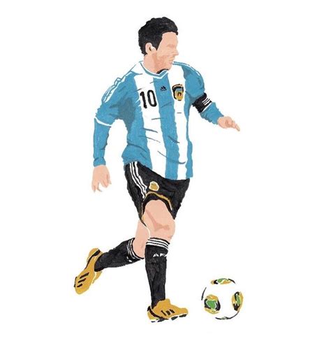 Pin on Guardado rápido Football illustration Lionel messi fc