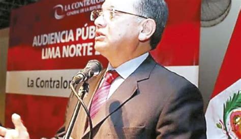 Contralor General Recibe Amenaza De Muerte Por Caso Chinchero El Popular