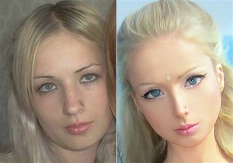 Human Barbie Valeria Lukyanova Before And After