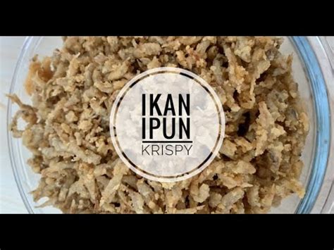 masak ikan ipun krispy dijamin enakk youtube