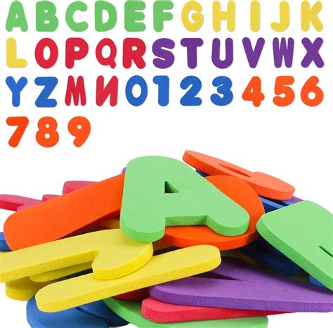 bath letters  numberspcs foam letters  numbers bathlearn baby
