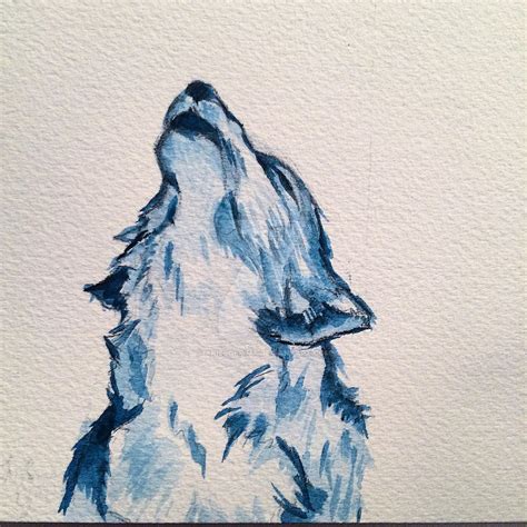 Watercolor Wolf by ArielofPima on DeviantArt