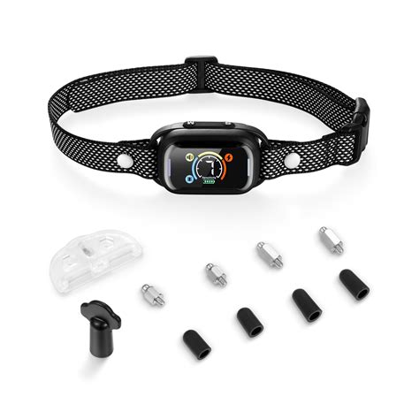 HOM Dog Bark Collar - Rechargeable Smart Dog Training Collar with 7 Ba