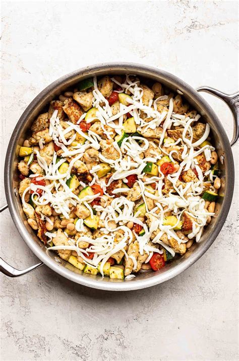 Italian Chicken And Vegetable Skillet Recipe Runner