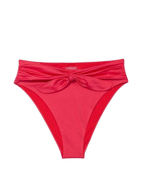 Twist Y Ksek Bel Cheeky Bikini Alt Pembe Victoria S Secret