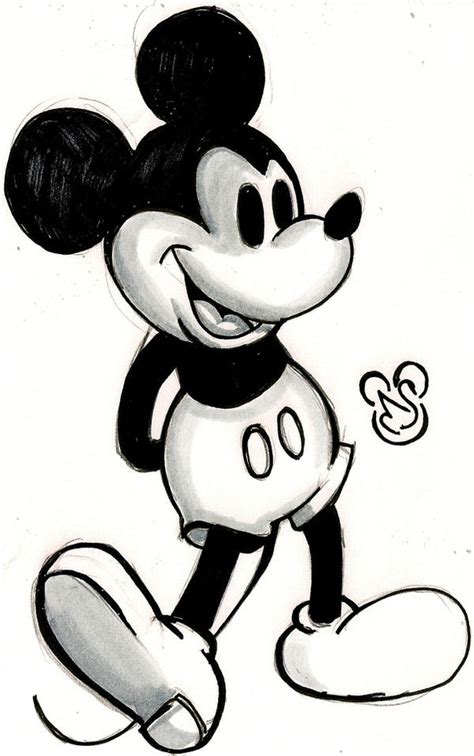 A sketch a day: Mickey Mouse by Electagonist on DeviantArt