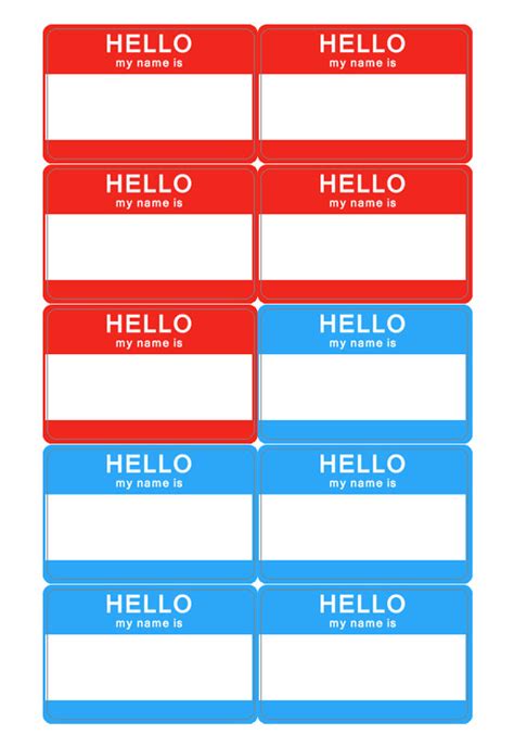 Id Badge Template Word - Cardtemplate.my.id