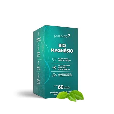 Bio Magn Sio C Psulas Pura Vida Natural Quality