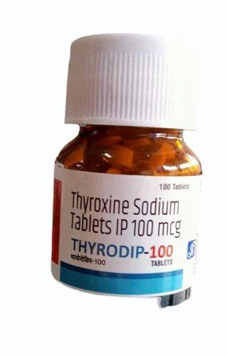 Thyroxine Sodium Tablets Ip 100 Mcg At Rs 14896bottle Thyronorm