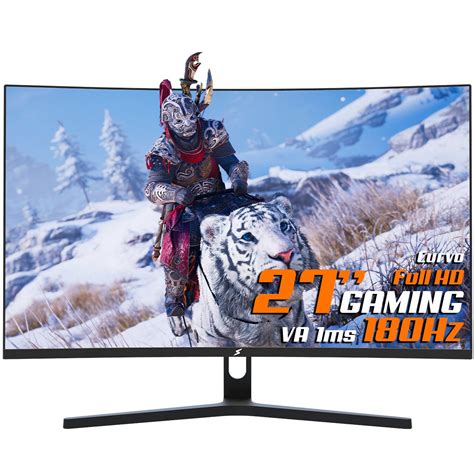 Monitor Gamer SuperFrame Precision 27 Pol Curvo Full HD 1ms 180Hz