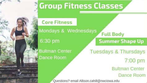 New fitness classes offered in the spring – Beacon