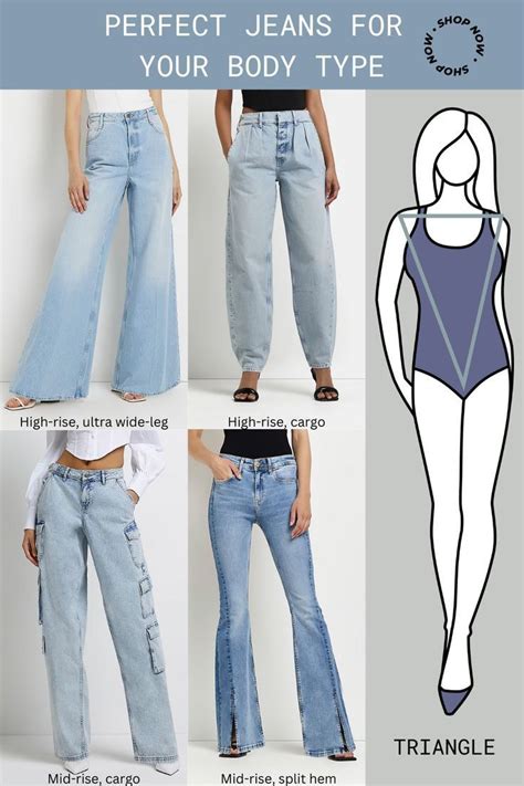 Perfect Jeans For Your Body Type Inverted Triangle Outfits Inverted