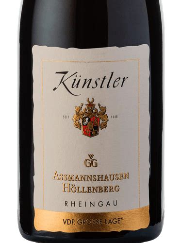 K Nstler Assmannsh User H Llenberg Sp Tburgunder Gg Vivino Australia