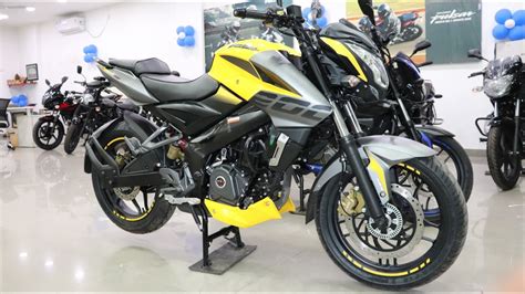 New 2019 Bajaj Pulsar Ns 200 Glossy Yellow Color Abs Price