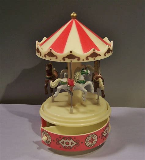 Vintage Carousel Merry Go Round Music Box From Ruthsredemptions On Ruby