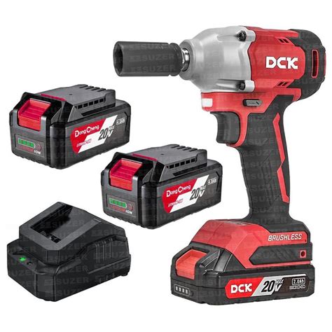 Chave De Impacto A Bateria Profissional - Chave de Impacto a Bateria 20V KDPB298 DCK Profissional Bivolt 2 ...