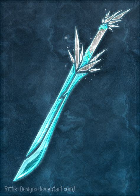 Elemental Swords Ice By Rittik Designs On Deviantart 3 Armas