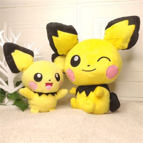 Jual Boneka Pokemon Pichu Evolusi Pikachu Original Nintendo Shopee