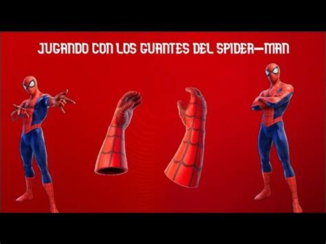 GUANTES DE SPIDER MAN FORTNITE SLIME GAMER YouTube