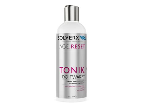 Solverx Age Reset tonik odbudowujący mikrobiom skóry 200 ml Dr Max