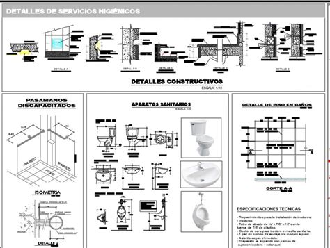 Sanitary Fitting Blocks Detail 2d View Cad Unit Autocad File Artofit