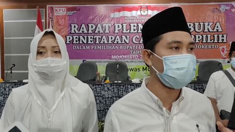 KPU Kabupaten Mojokerto Menetapkan Ikfina Barra Menjadi Bupati Dan