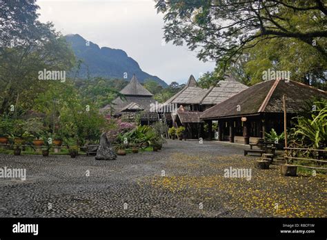 Sarawak Cultural Village At The Foot Of Gunung Santubong Mount