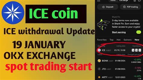 ICE Mining App New Update ICE Listing OKX EXCHANGE Ice Coin Supply