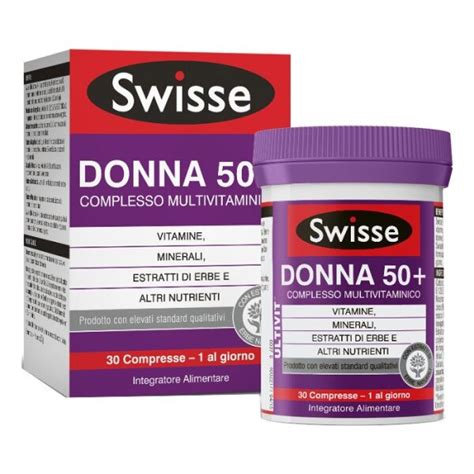 SWISSE Multivitaminico Donna 50 Farmacia Delogu Sassari