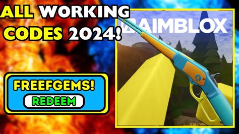 Codes Aimblox Codes 2024 Roblox Codes For Aimblox Youtube