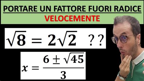 Portare Un Fattore Fuori Dalla Radice Trucco Per Farlo