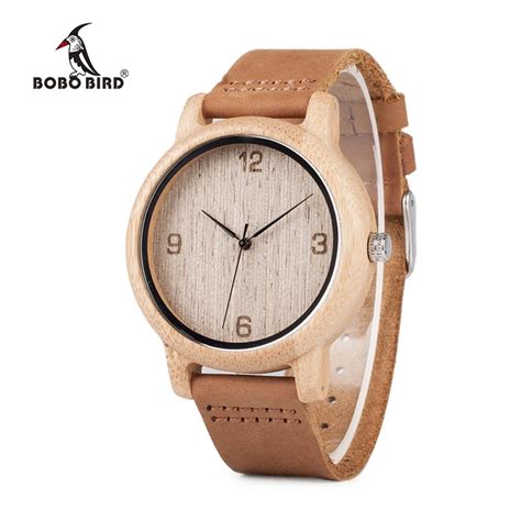 Bobo Bird Reloj Anal Gico De Madera Para Hombre Y Mujer Accesorio De