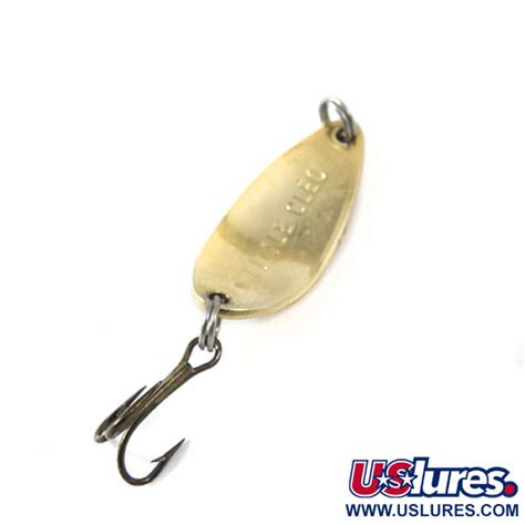 Vintage Seneca Little Cleo, 3/16oz Gold fishing spoon #0787