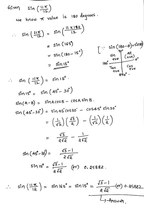 Solved Determine The Exact Value Of Sin X Course Hero