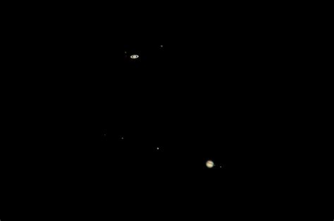 Jupiter, Saturn and moons : Astronomy