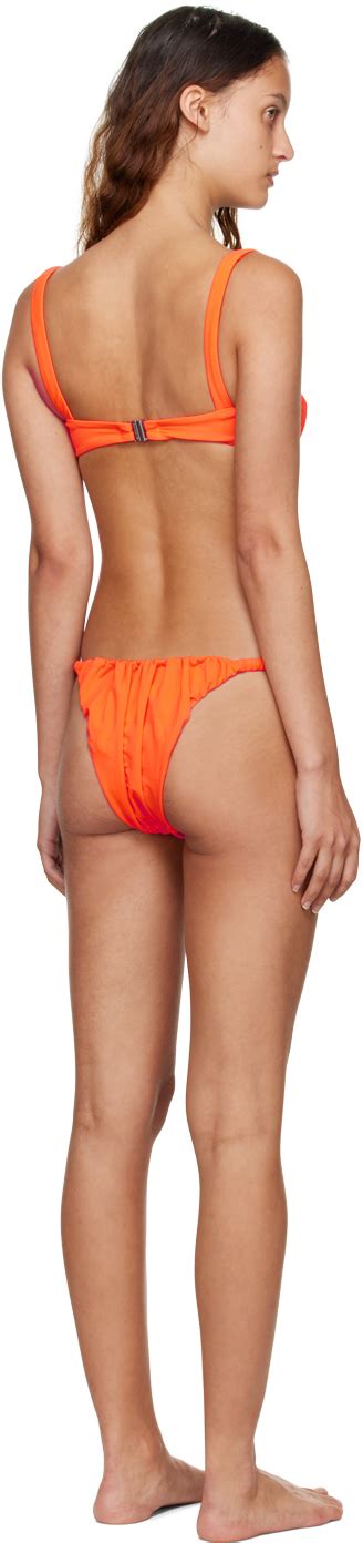 Isa Boulder Ssense Exclusive Orange Bikini Isa Boulder