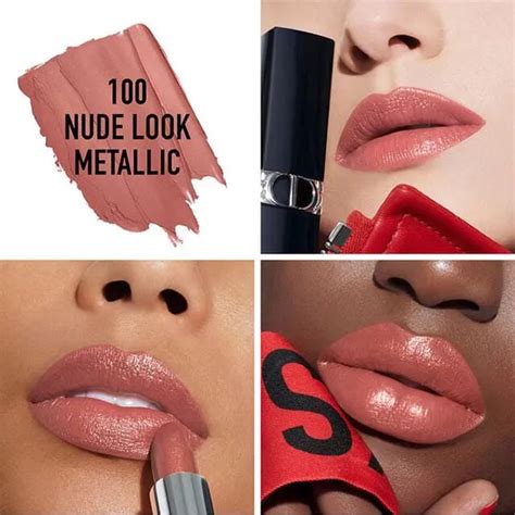 Son Dior Metallic Nude Look Màu Hồng Nude Vua Hàng Hiệu
