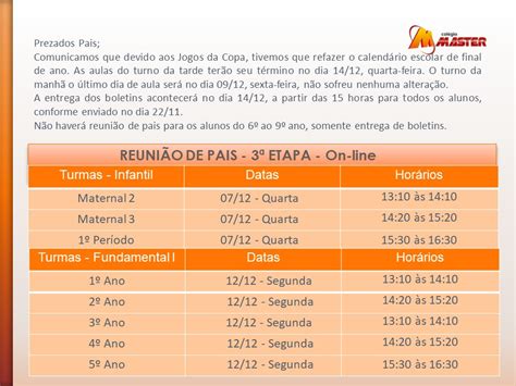 Moodle Master Reuni O De Pais Entrega Dos Boletins