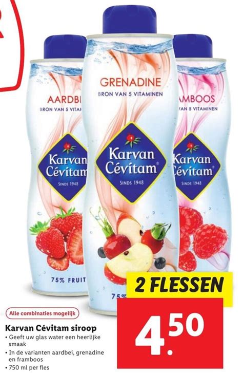 Karvan Cevitam Siroop Ml Aanbieding Bij Lidl