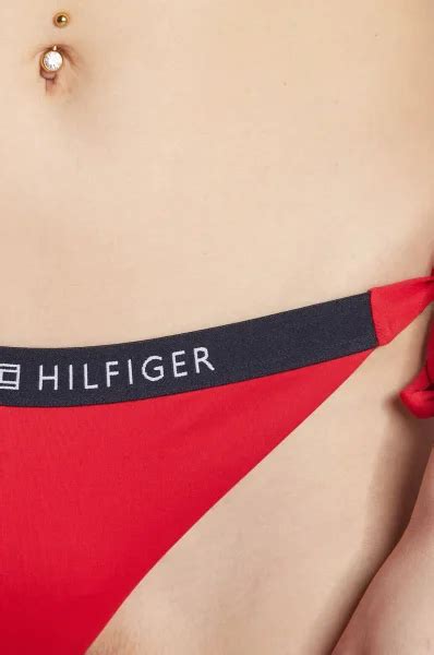 Pezzo Sotto Del Bikini Tommy Hilfiger Rosso Gomez It