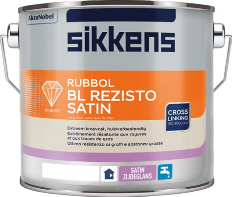 SIKKENS RUBBOL BL REZISTO SATIN BASE W05 0 5 L