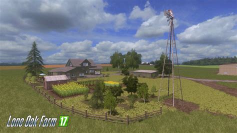 Lone Oak Farm Farming Simulator Bulletbill Frontier Design