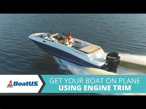 How To Trim Your Boat Basics Of Boat Trim Boatus Aquatic Videos