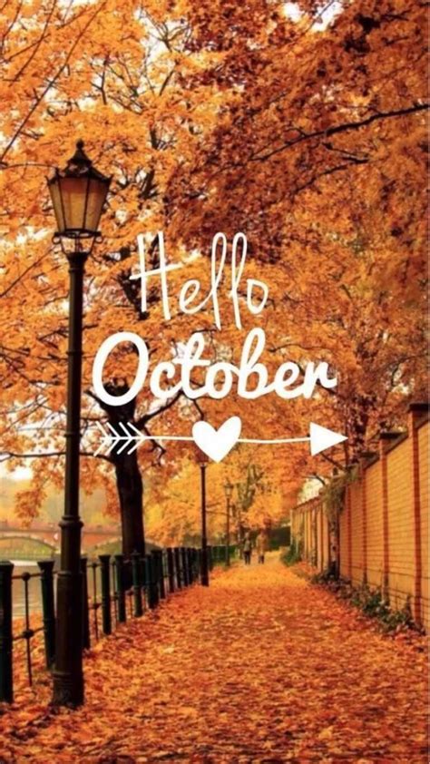 Hello October Wallpaper Ixpap