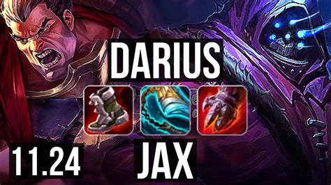 Darius Vs Jax Top 7 1 0 500 Games Godlike 900k Mastery Br