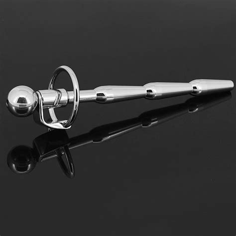 Slave Urethral Sound Penis Plug Cock Ring Adult Sex Toys For Men Cbt Urethral Dilators