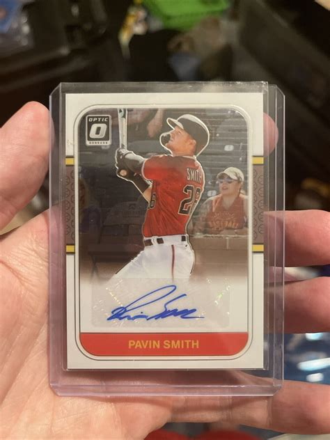 Donruss Optic Pavin Smith Auto Retro Rookie Diamondbacks Ebay