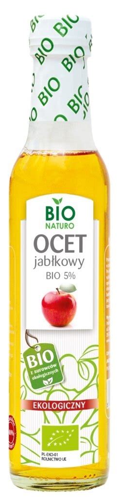 Ocet Jabłkowy Ekologiczny Niefiltrowany BioNaturo