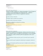 Examen Direcci N De Proyectos Docx Pregunta Finalizado Punt A